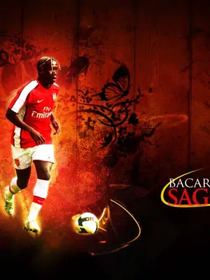 Bacary Sagna wallpaper, 1024 by 768 pixels