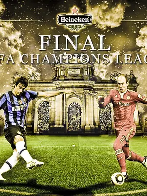 UEFA Champions League wallpaper, 900 by 500 pixels