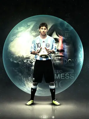 Lionel Messi wallpaper, 1024 by 768 pixels