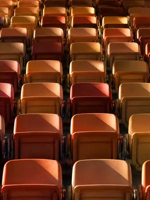 Seats, Portrait football wallpaper, 2160 by 3840 pixels (AI-generated image)