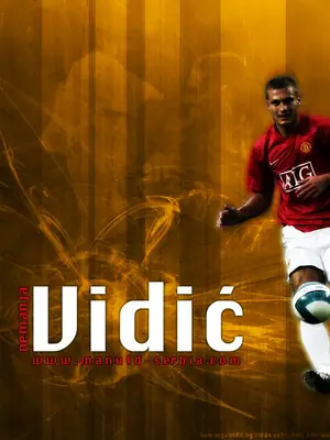 Nemanja Vidic wallpaper, 1024 by 768 pixels