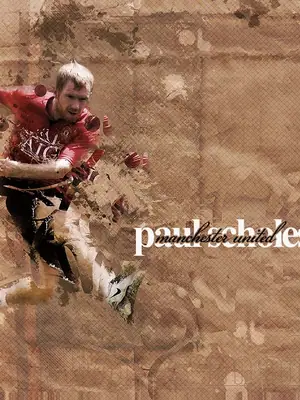 Paul Scholes wallpaper, 1024 by 768 pixels