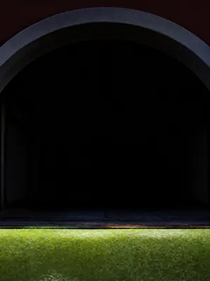 Out of the Tunnel football wallpaper, 3840 by 2160 pixels (AI-generated image)