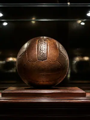 Under Glass football wallpaper, 3840 by 2160 pixels (AI-generated image)