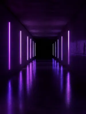 Neon Strip football wallpaper, 3840 by 2160 pixels (AI-generated image)