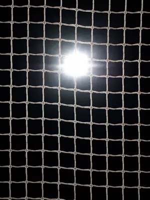 Framed by Net football wallpaper, 3840 by 2160 pixels (AI-generated image)