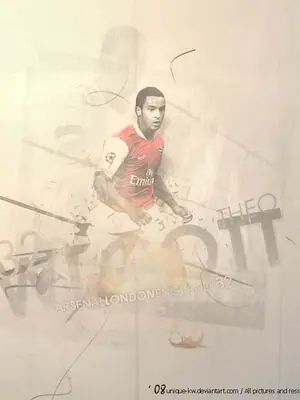 Theo Walcott wallpaper, 1024 by 768 pixels