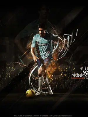 Van Nistelrooy wallpaper, 1024 by 768 pixels