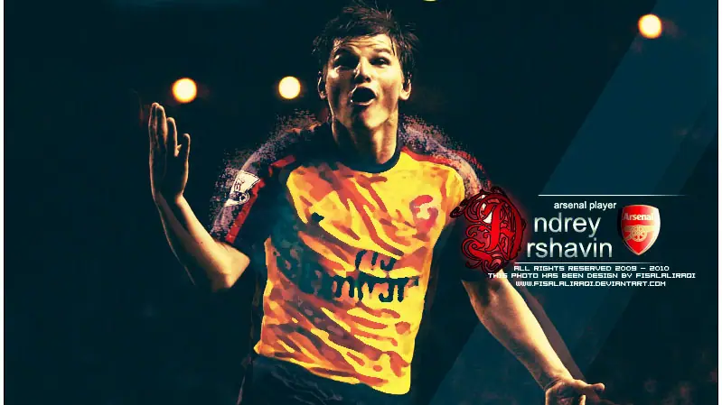 Andrei Arshavin wallpaper, 799 by 515 pixels