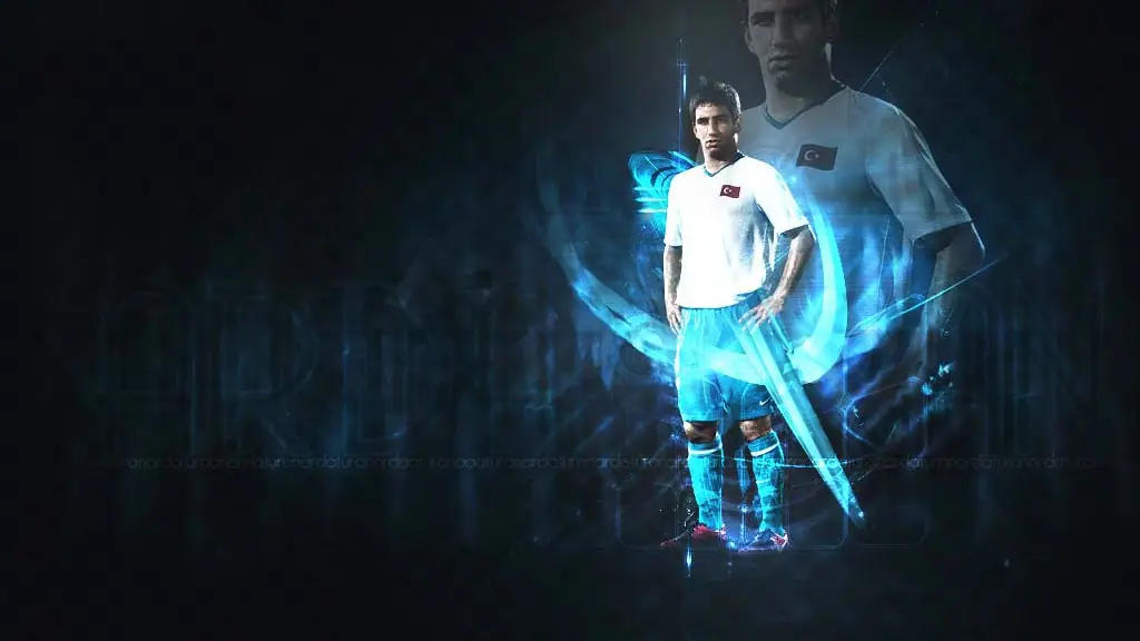 Arda Turan wallpaper, 1024 by 768 pixels