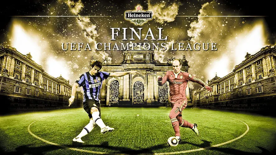 UEFA Champions League wallpaper, 900 by 500 pixels