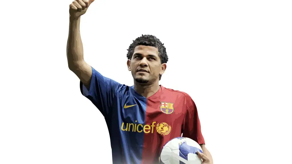 Daniel Alves wallpaper, 1024 by 768 pixels