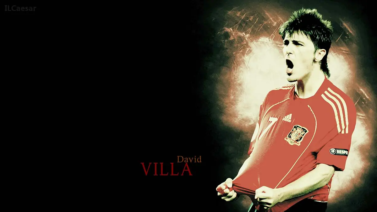 David Villa wallpaper, 1280 by 800 pixels