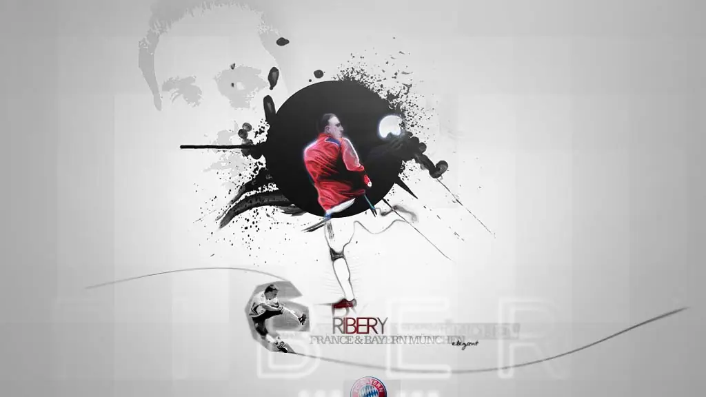 Franck Ribery wallpaper, 1024 by 768 pixels