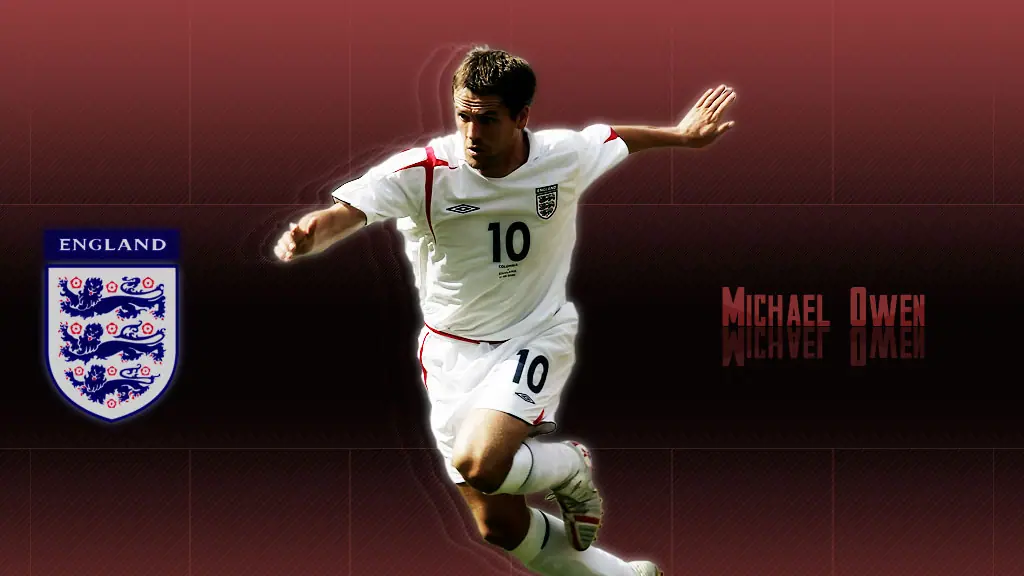 Michael Owen wallpaper, 1024 by 768 pixels