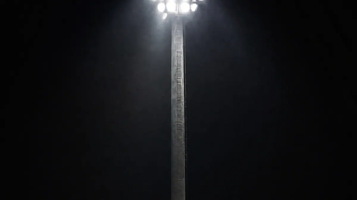 Floodlights, Portrait football wallpaper (AI-generated image)