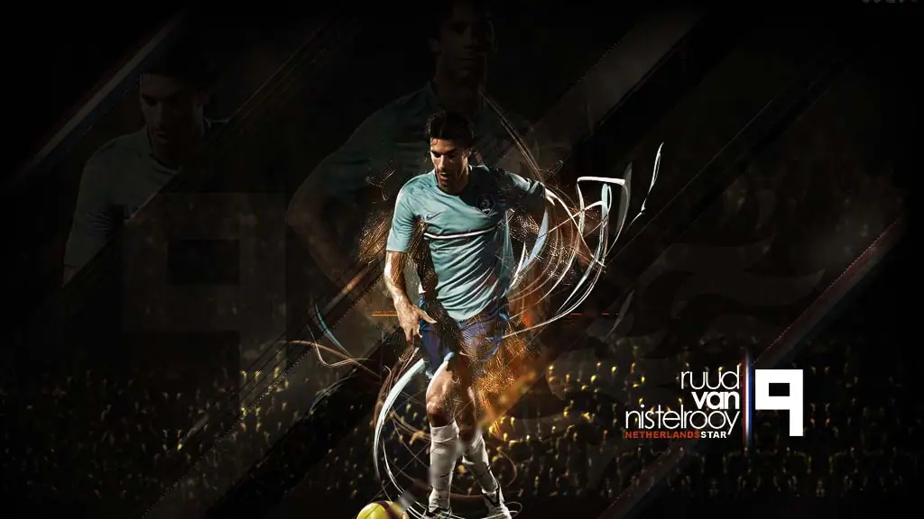 Van Nistelrooy wallpaper, 1024 by 768 pixels