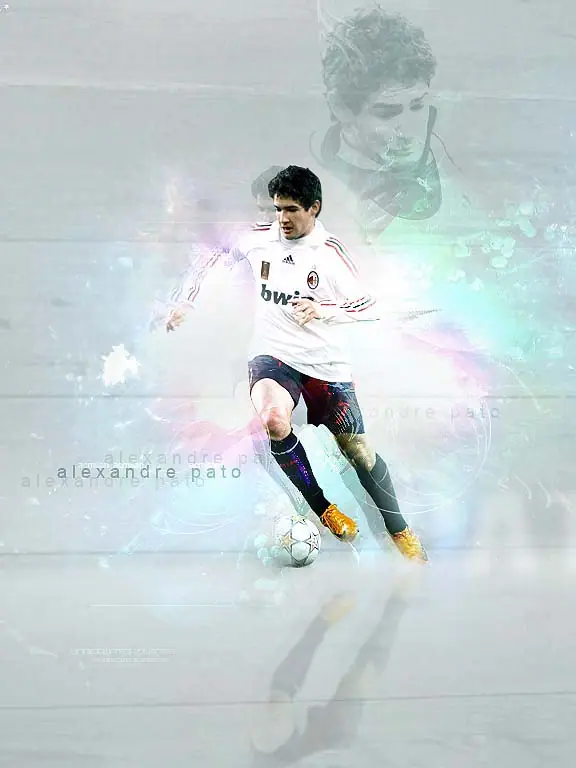 Alexandre Pato Wallpaper, 1024 by 768 pixels
