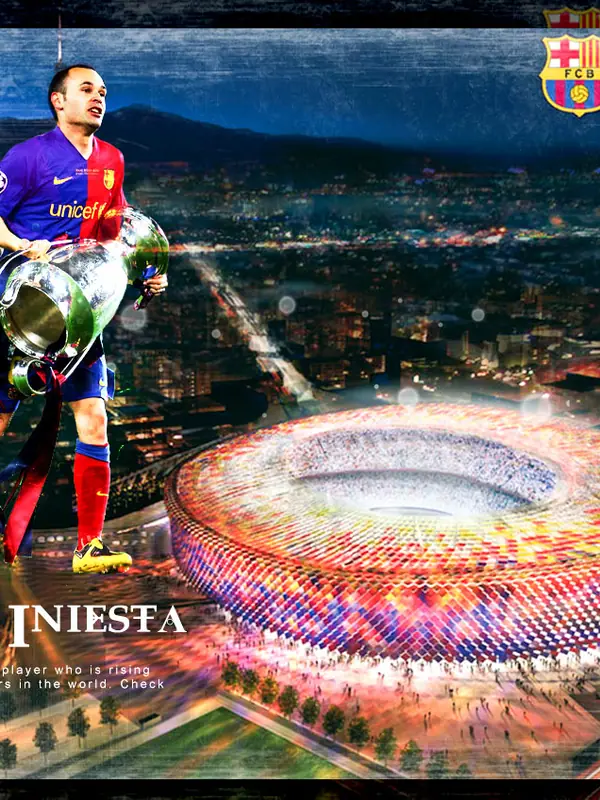 Andres Iniesta Wallpaper, 1200 by 848 pixels