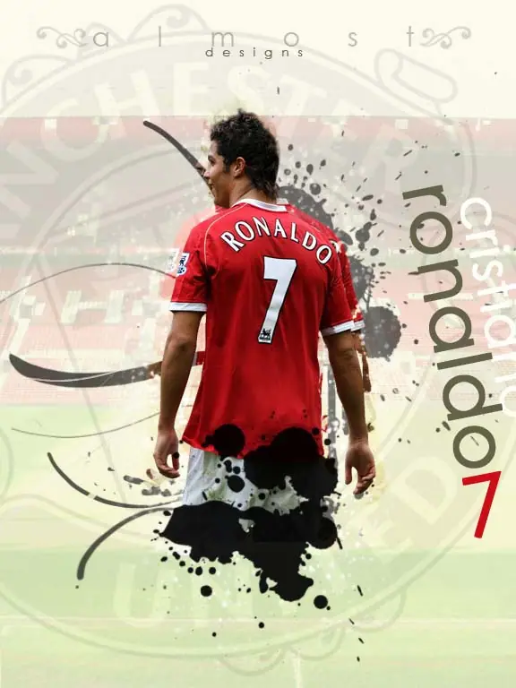 Cristiano Ronaldo Wallpaper, 1024 by 768 pixels