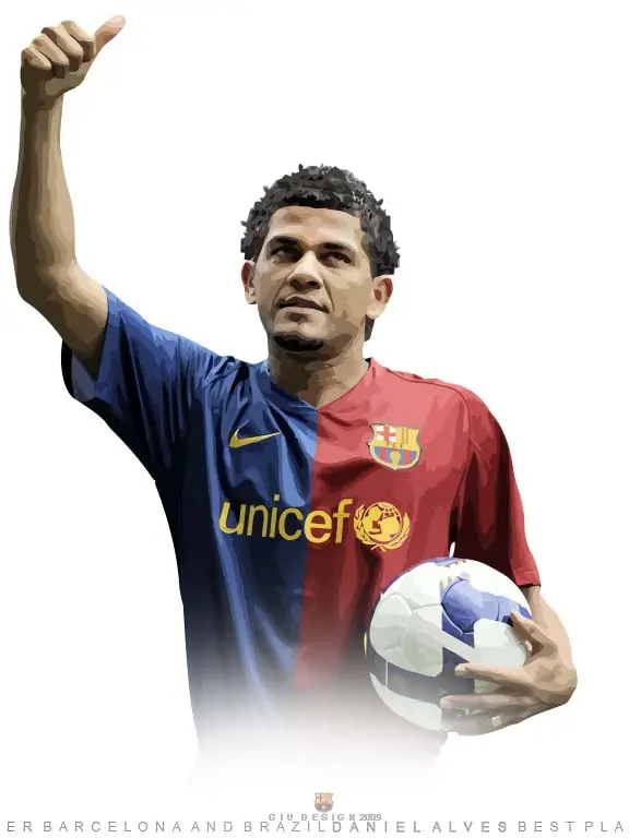 Daniel Alves Wallpaper, 1024 by 768 pixels