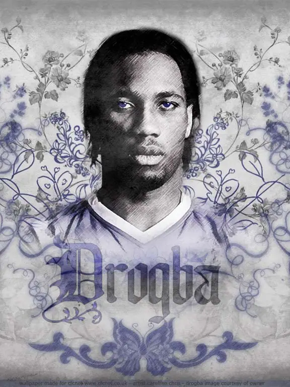 Didier Drogba Wallpaper, 1024 by 768 pixels