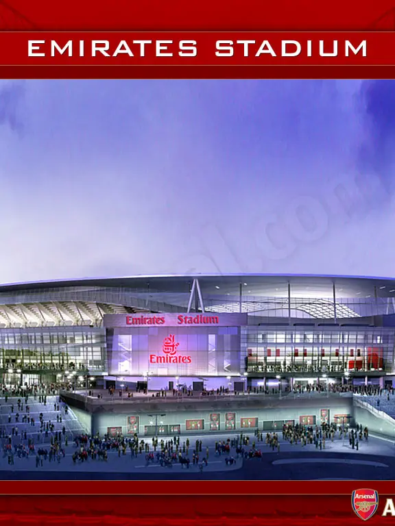 Emirates Stadium Wallpaper, 1024 by 768 pixels