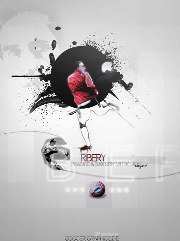 Franck Ribery Wallpaper, 1024 by 768 pixels