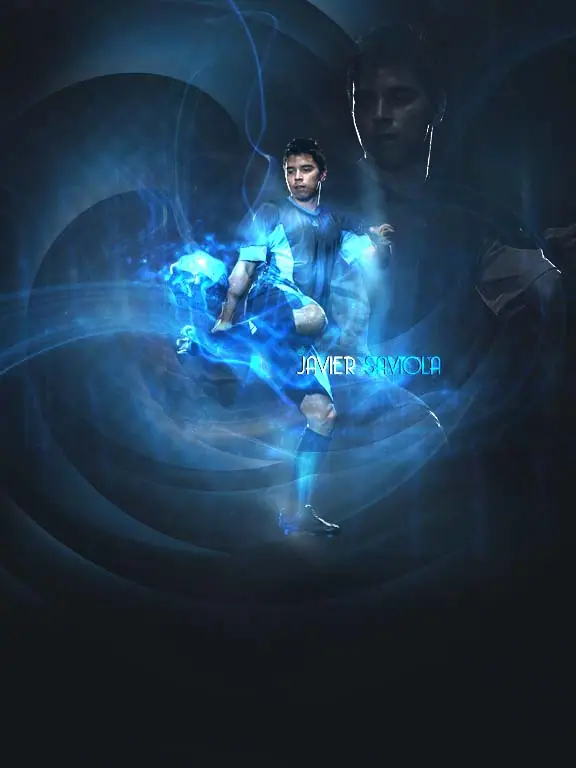 Javier Saviola Wallpaper, 1024 by 768 pixels