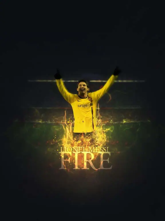 Lionel Messi Wallpaper, 1024 by 768 pixels