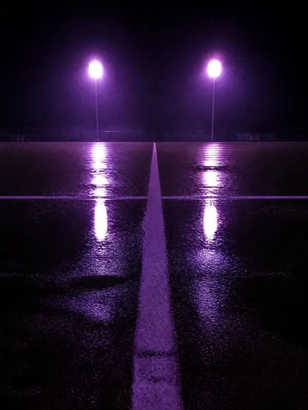 Neon Pitch, Portrait, 2160 by 3840 pixels (AI-generated image)