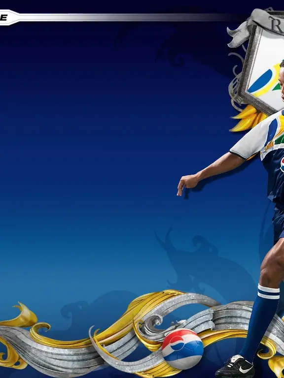 Ronaldinho Wallpaper, 1024 by 768 pixels