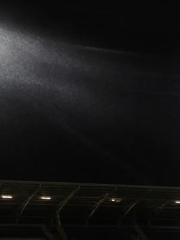 Floodlights at Night, 3840 by 2160 pixels (AI-generated image)