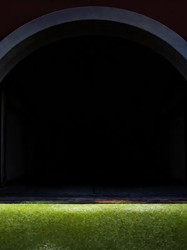 Out of the Tunnel, 3840 by 2160 pixels (AI-generated image)