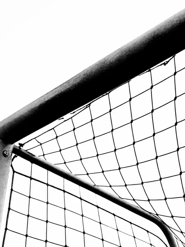 Net, Black and White, 3840 by 2160 pixels (AI-generated image)