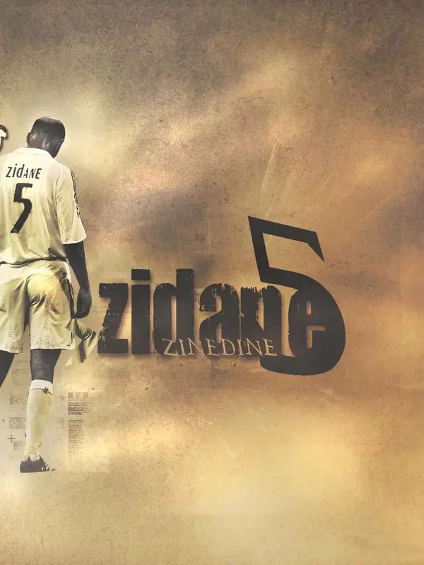 Zidane Wallpaper, 1280 by 1024 pixels